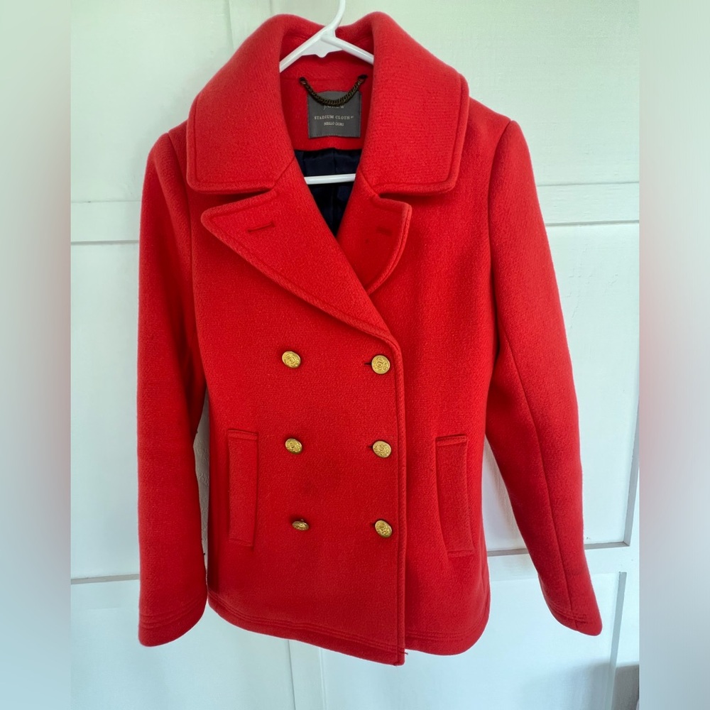 JCrew wool peacoat